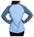 Women SolarFlex Crewneck, kolor: 435 - Cornflower Heather