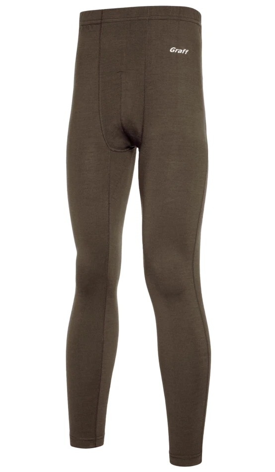 Graff 919 merino light - kalesony, kolor: 13 - brązowy