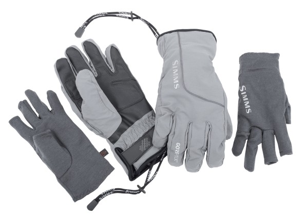 Simms Prodry Glove + Liner, kolor: 030 - steel