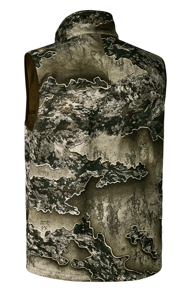 Excape Softshell Waistcoat, kolor: 93 - Realtree Excape