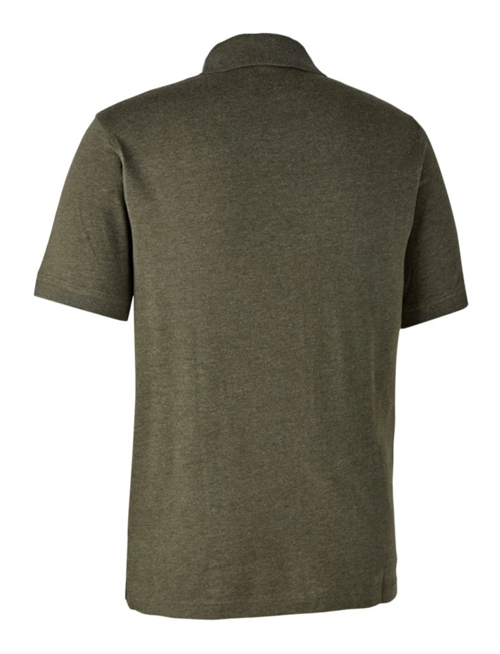 Gunnar Polo Shirt, kolor: 354 - Adventure Green Melange