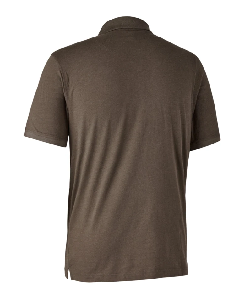 Gunnar Polo Shirt, kolor: 572 - Brown Leaf Melange