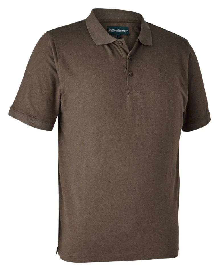 Gunnar Polo Shirt, kolor: 572 - Brown Leaf Melange