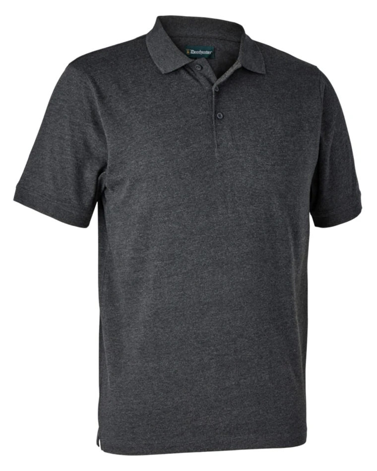 Gunnar Polo Shirt, kolor: 957 - Dark Grey Melange