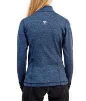 226-BL-D, kolor: 9 - granatowy melanż - bluza damska