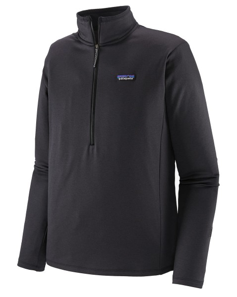 R1 Daily Zip Neck, kolor: Ink Black-Black X-Dye