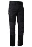 Rogaland Stretch Trousers w. Contrast, kolor: 999 - Black
