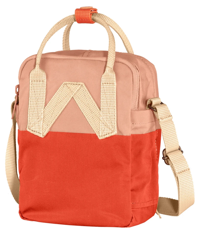 Kanken Art Sling, kolor: 983-984, kolor: Poppy Fields-Cotton Sky