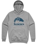 Wood Trout Fill Hoody, kolor: 067 - Grey Heather
