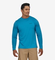 M's L/S Cap Cool Daily Fish Graphic, kolor: Anacapa Blue