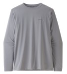 M's L/S Cap Cool Daily Fish Graphic, kolor: Salt Grey