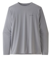 M's L/S Cap Cool Daily Fish Graphic, kolor: Salt Grey