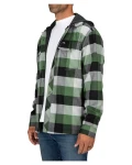 Coldweather Hoody: kolor: 572 - Moss Green Buffalo Plaid