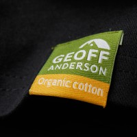 Geoff Anderson Organic Tee Logo, kolor: Black