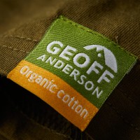 Geoff Anderson Organic Tee Logo, kolor: Green