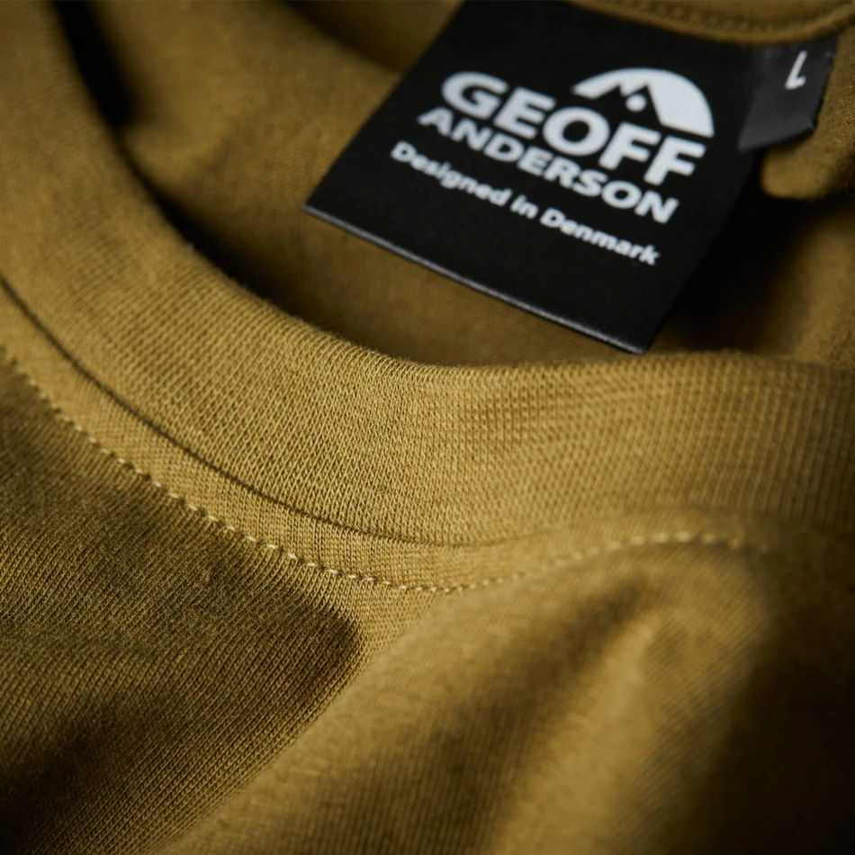 Geoff Anderson Organic Tee Logo, kolor: Green