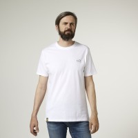 Geoff Anderson Organic Tee Logo, kolor: White