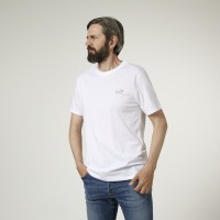 Geoff Anderson Organic Tee Logo, kolor: White