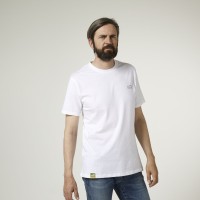 Geoff Anderson Organic Tee Logo, kolor: White