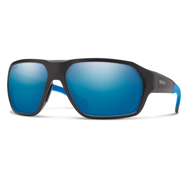 Deckboss Matte Black / Blue ChromaPop Polar Glass Blue Mirror
