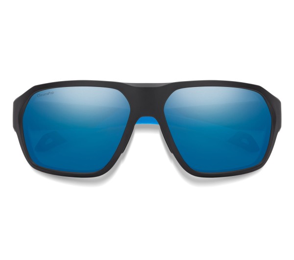 Deckboss Matte Black / Blue ChromaPop Polar Blue Mirror