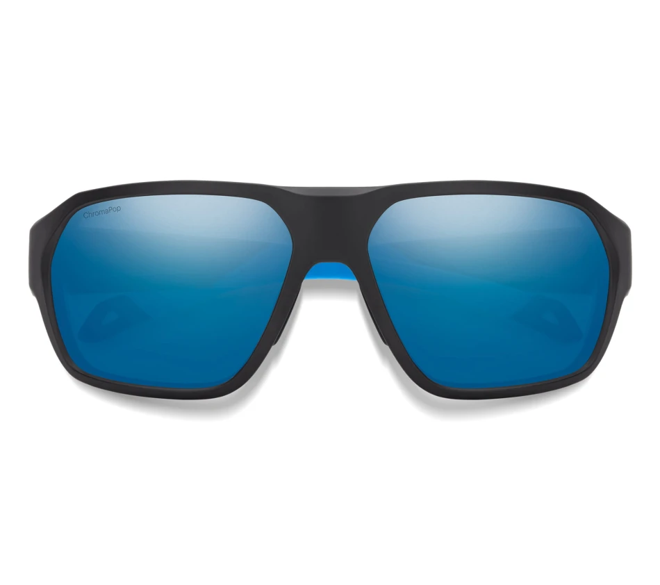 Deckboss Matte Black / Blue ChromaPop Polar Blue Mirror