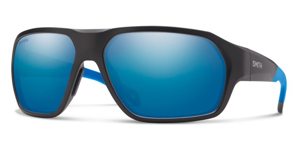 Deckboss Matte Black / Blue ChromaPop Polar Glass Blue Mirror