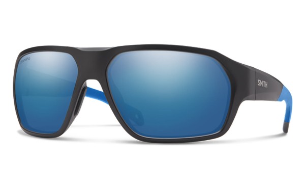 Deckboss Matte Black / Blue ChromaPop Polar Blue Mirror