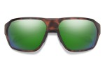 Deckboss Matte Tortoise ChromaPop Polar Glass Green Mirror