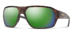 Deckboss Matte Tortoise ChromaPop Polar Glass Green Mirror