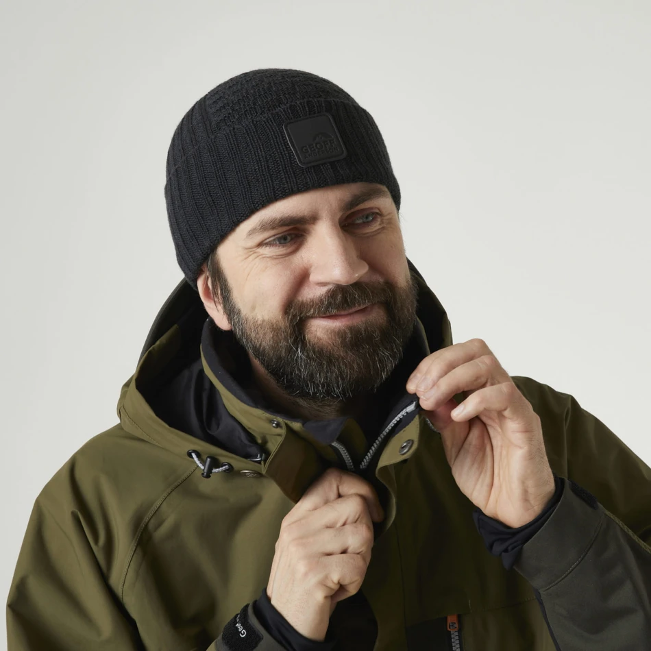 Geoff Anderson Ulf Beanie, kolor: Black - czarny