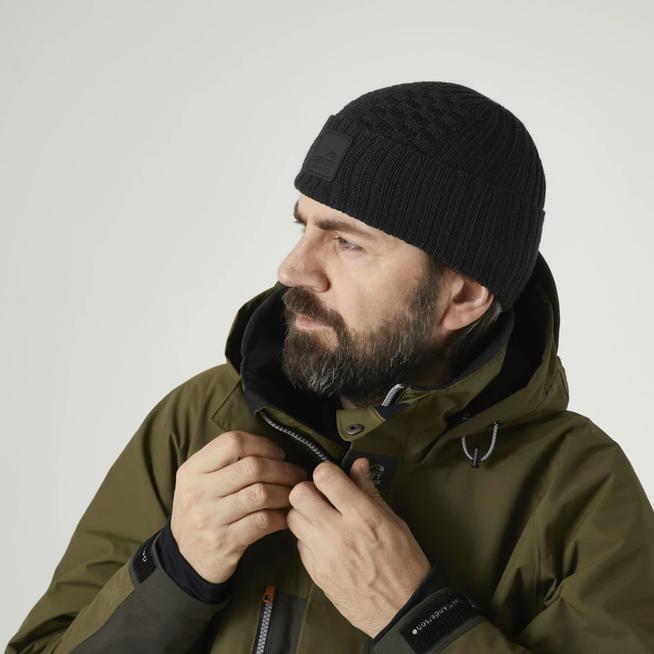Geoff Anderson Ulf Beanie, kolor: Black - czarny