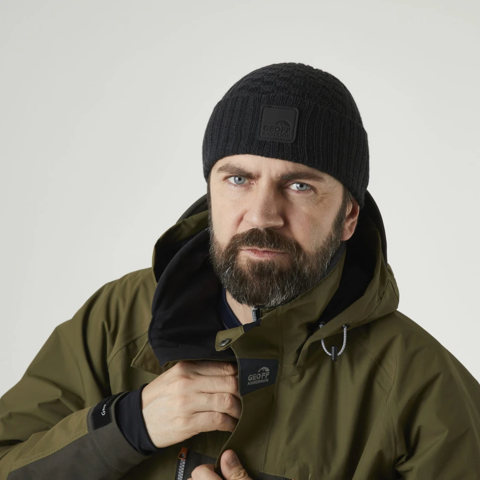 Geoff Anderson Ulf Beanie, kolor: Black - czarny