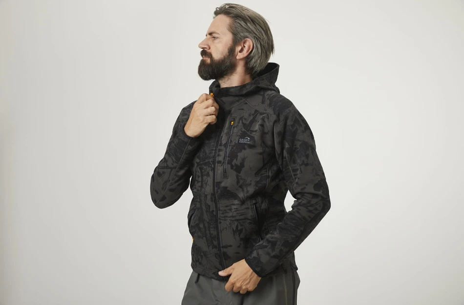 Geoff Anderson Hoody 3, kolor: Black Leaf