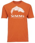 Wood Trout Fill T-shirt, kolor: 799 - Adobe Heather