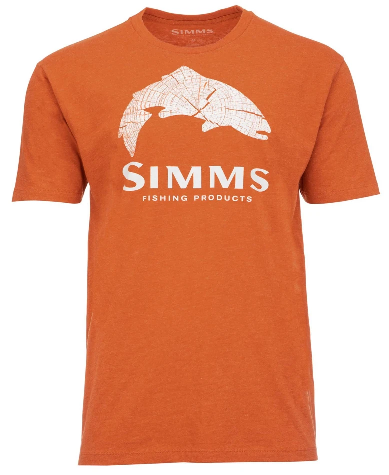 Wood Trout Fill T-shirt, kolor: 799 - Adobe Heather