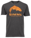 Wood Trout Fill T-shirt, kolor: 826 - flame