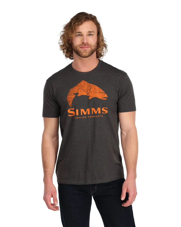 Wood Trout Fill T-shirt, kolor: 826 - Flame