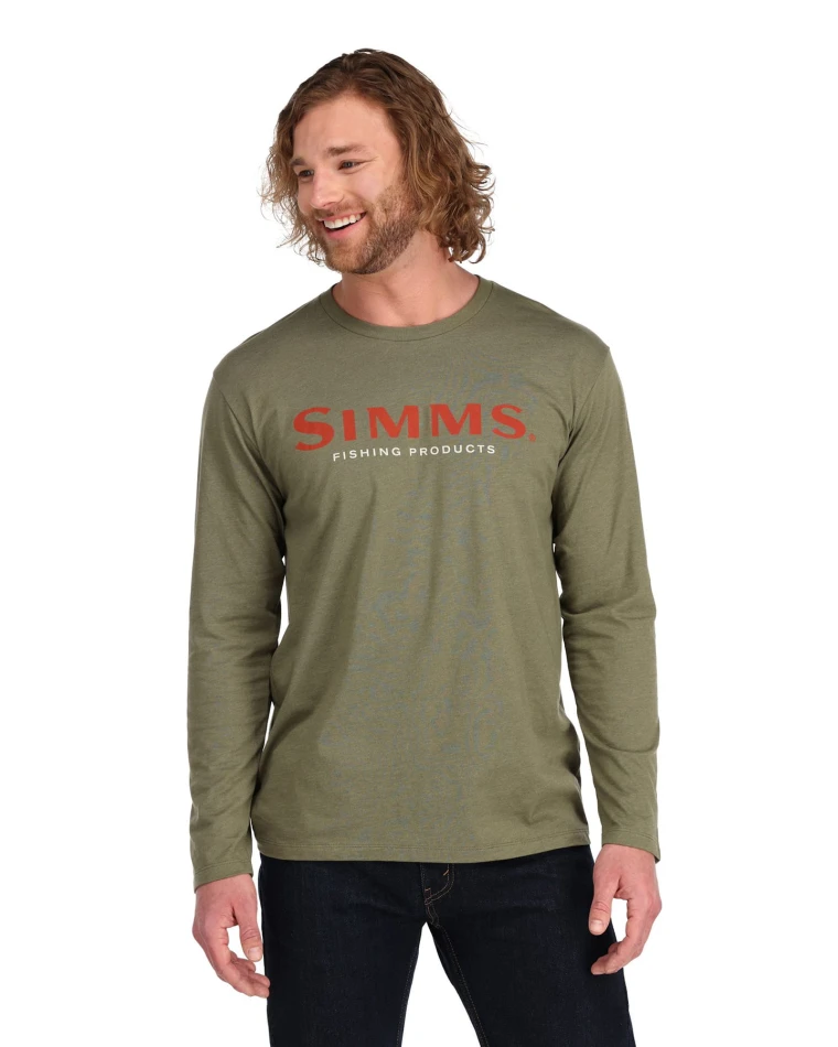 Logo Shirt LS, kolor:  914 - Military Heather