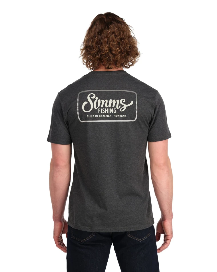 Two Tone Pocket Tee, kolor: 086 - Charcoal Heather