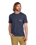 Two Tone Pocket Tee, kolor: 414 - Navy Heather