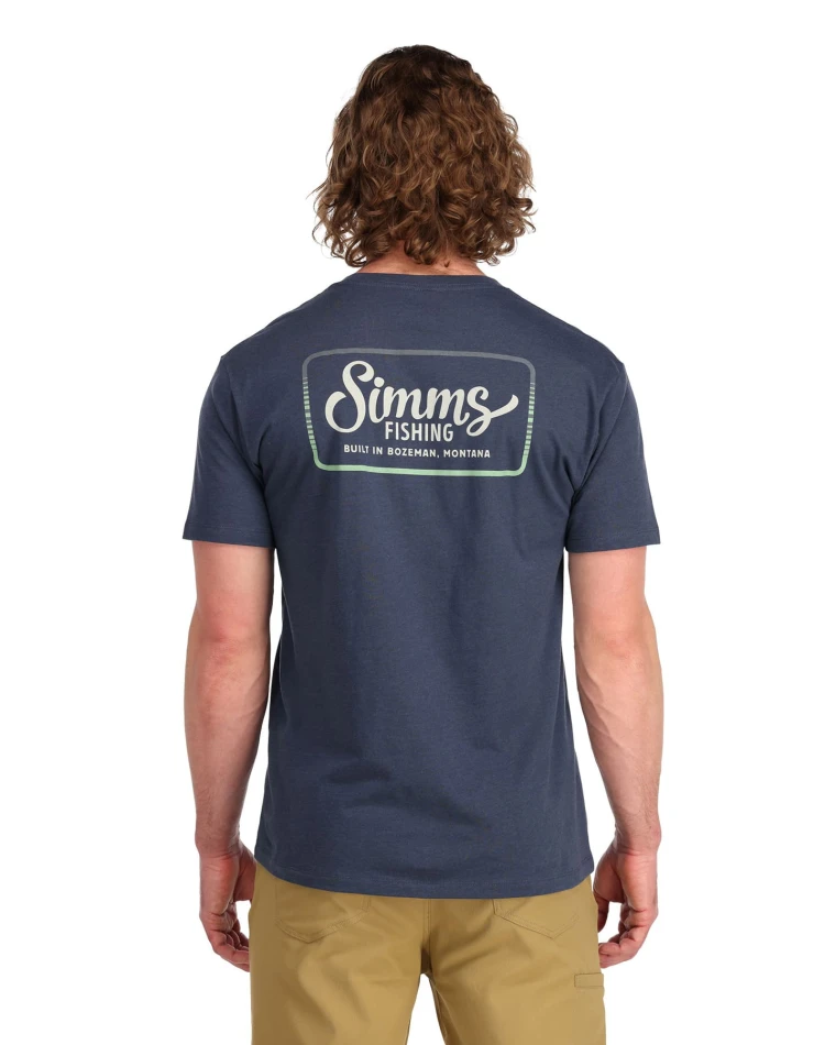 Two Tone Pocket Tee, kolor: 414 - Navy Heather