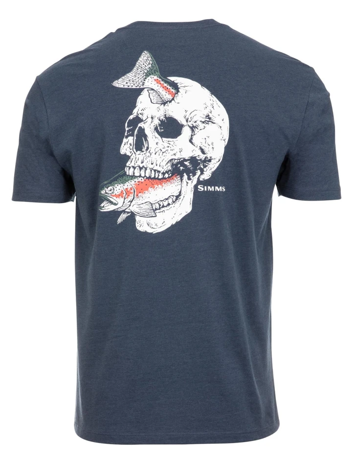 Trout On My Mind T-shirt, kolor: 414 - Navy Heather