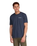 Trout On My Mind T-shirt, kolor: 414 - Navy Heather