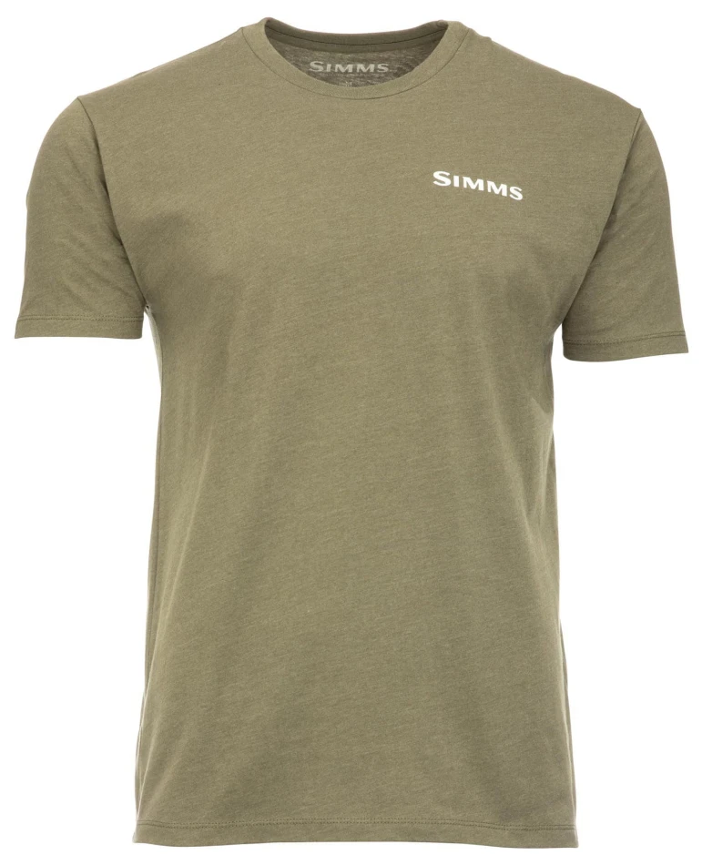Trout On My Mind T-shirt, kolor: 914 - Military Heather