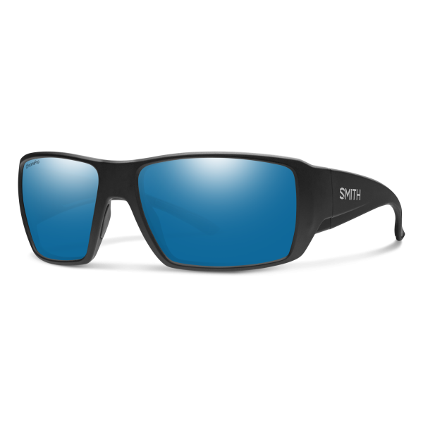 Guide's Choice XL Matte Black Polar Blue Mirror