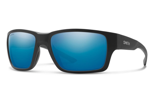 Outback Matte Black ChromaPop Polar Blue Mirror