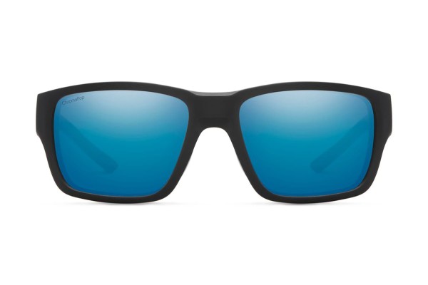 Outback Matte Black ChromaPop Polar Blue Mirror