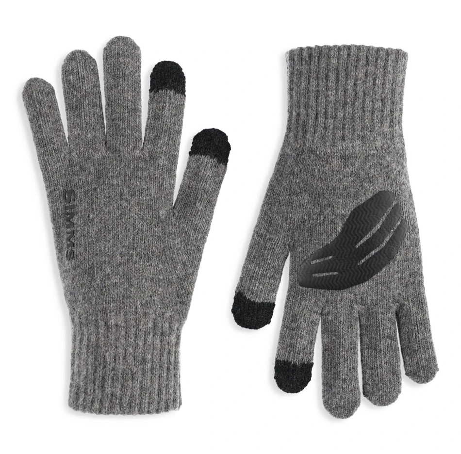 Wool Full Finger Glove, kolor: 030 - Steel