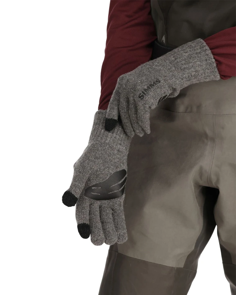 Wool Full Finger Glove, kolor: 030 - Steel